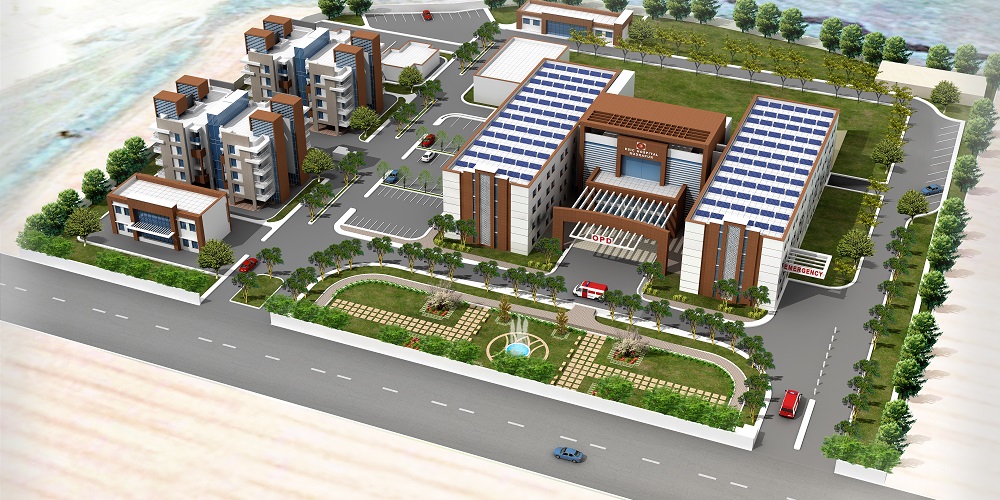 100 Bedded ESIC Hospital, Rudrapur, Uttarakhand